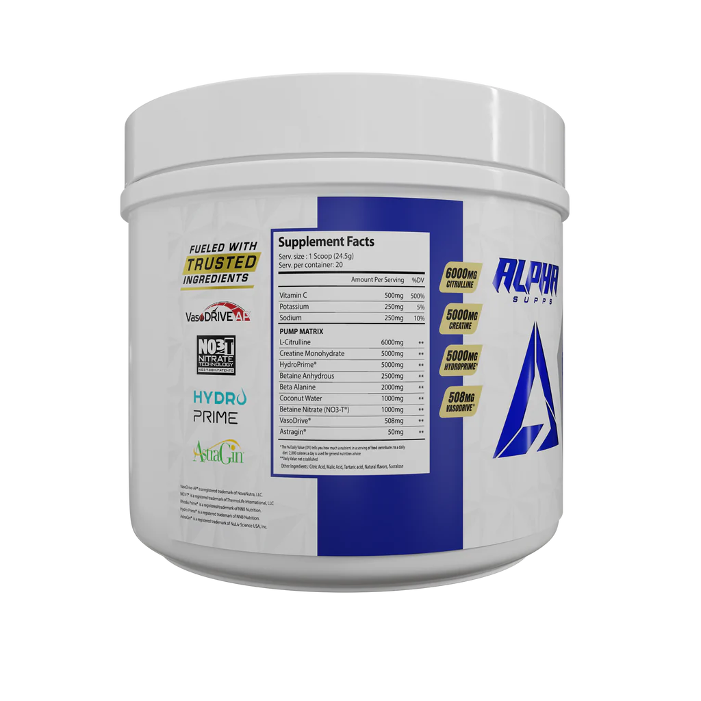Alpha Supps - Pump'n