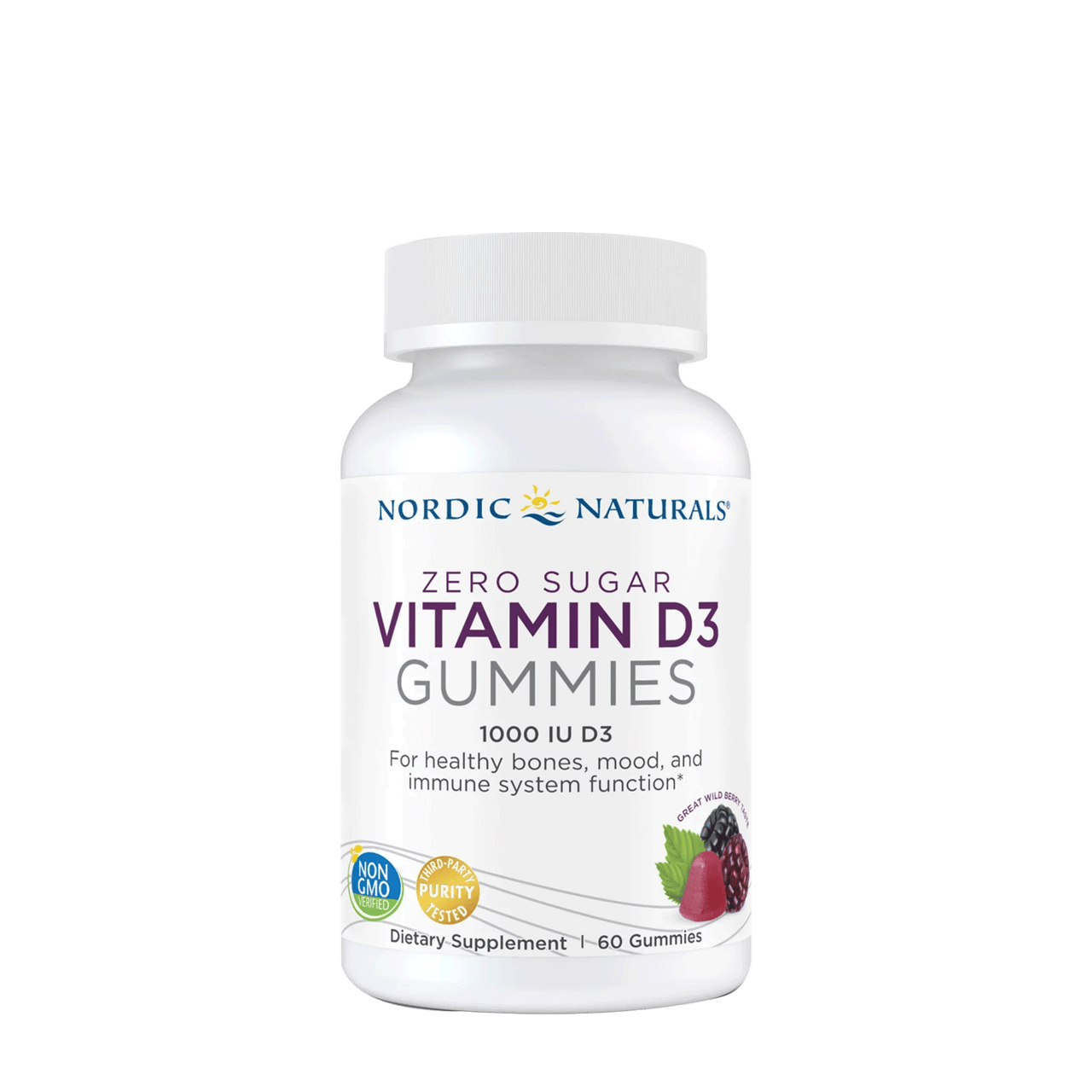 Zero Sugar Vitamin D3 Gummies