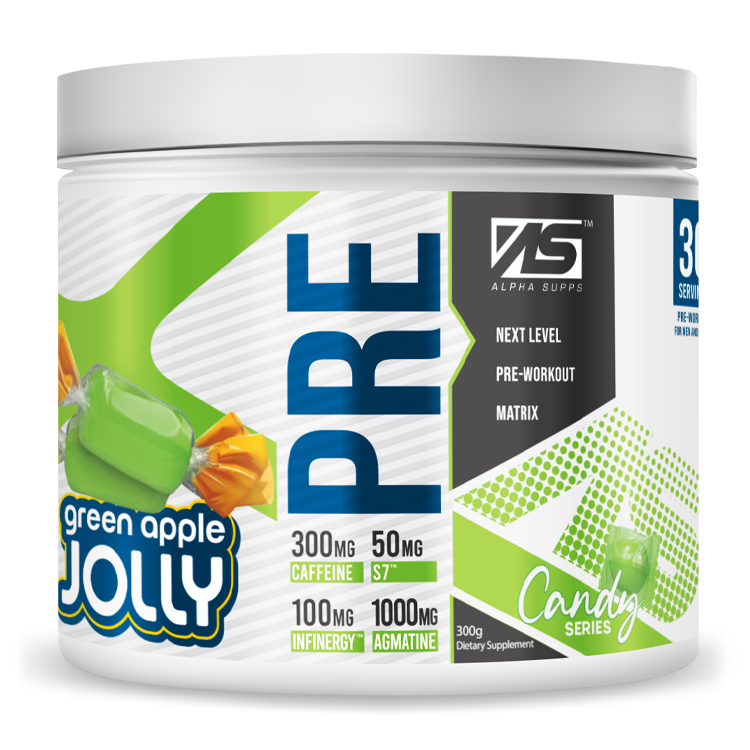 Alpha Pre (Extended Release Caffeine 400mg)